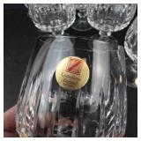 Zwiesel Kristall Echt Bleikristall Goblets - 24% Lead Crystal, Germany (14 Goblets & 4 Wine Glasses)