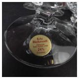 Zwiesel Kristall Echt Bleikristall Goblets - 24% Lead Crystal, Germany (14 Goblets & 4 Wine Glasses)