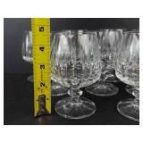 Zwiesel Kristall Echt Bleikristall Goblets - 24% Lead Crystal, Germany (14 Goblets & 4 Wine Glasses)