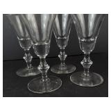 Clear Glass Stemware Assortment - 13-Pieces