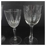 Crystal Wine Glasses (Lot of 4)
