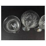 Crystal Wine Glasses (Lot of 4)