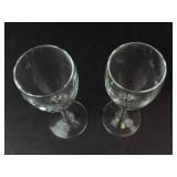 Glassware Set - 10 Clear Glasses (Assorted Styles)