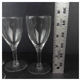 Clear Wine Glasses - 11-Piece Set