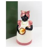 Lagniappe 1977 Mammy Bell Ceramic Figurine - Kneading Dough