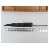 Stainless Austria Chef Knife - 9 in Blade, with Wooden Box