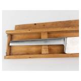 Stainless Austria Chef Knife - 9 in Blade, with Wooden Box