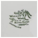 Royal China Willow Ware Blue Willow Plate - Underglaze - England