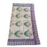 Vintage Purple Tulip Quilt