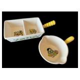 Poppytrail by Metlox "Happy Time" Serving Dishes