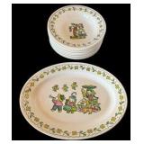 Poppytrail by Metlox "Happy Time" Bowls & Platters
