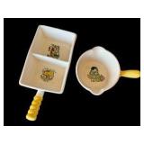 Poppytrail by Metlox "Happy Time" Serving Dishes