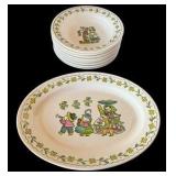 Poppytrail by Metlox "Happy Time" Bowls & Platters