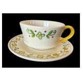 Poppytrail by Metlox "Happy Time" Teacups & Saucers