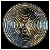 Ribbed 8" Salad Plates - 12 Pieces