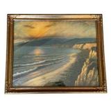 "Coastal Sunset" by Richard Ribcowsky