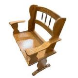 Oak Entry Way Bench