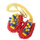 Vintage Native American Beaded Figurines