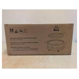 NEW DURO 304 STAINLESS STEEL CHARCOAL TABLETOP GRILL