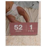 NEW HONEST CLEAN CONSCIOUS DIAPERS SIZE 1 52 CT