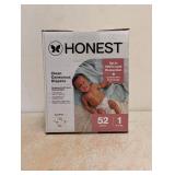 NEW HONEST CLEAN CONSCIOUS DIAPERS SIZE 1 52 CT