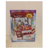 NEW THE CLAW ELECTRONIC ARCADE GAME WITH LED LIGHTS