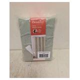 NEW BEAUTIFUL FABRIC SHOWER CURTAIN SAGE GREEN