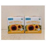 (2) NEW BACK TO THE ROOTS KIDS GROW KIT ORGANIC GIANT SUNFLOWER