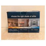 NEW FEIT ELECTRIC 5/6” LED RECESSED DOWNLIGHTS 75W 4PK