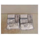 (2) NEW CURTAIN WORKS ONE ROD POCKET FLIPPABLE PANEL WATERCOLOR FLORAL