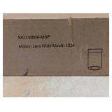 NEW MASON JARS 12PK