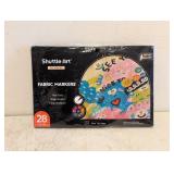 NEW SHUTTLE ART FABRIC MARKERS