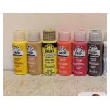NEW PLAID CRAFTS PAINT SET