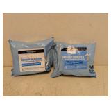 (2) NEUTROGENA FRAGRANCE FREE MAKEUP REMOVAL TOWELETTES