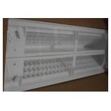 18" baseboard register