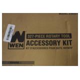 WEN 230327A 327-Piece Rotary Tool Accessory Kit with Carrying Case