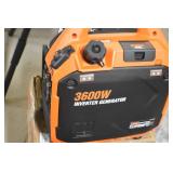 WEN DF360iX Quiet and Lightweight 3600-Watt Dual Fuel RV-Ready Portable Inverter Generator with Fuel Shut Off and CO Watchdog