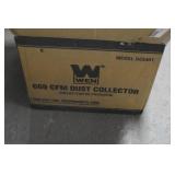 WEN DC3401 5.7-Amp 660 CFM Rolling Dust Collector with 12-Gallon Bag and Optional Wall Mount