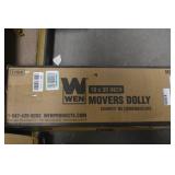 WEN 721830 1320-Pound Capacity 18-by-30-Inch Hardwood Mover’s Dolly, 2-Pack