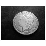 1886 O Morgan Silver Dollar