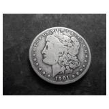 1901 S Morgan Silver Dollar
