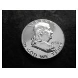 1956 Franklin Half Dollar Proof