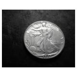 1947 D Walking Liberty Half Dollar