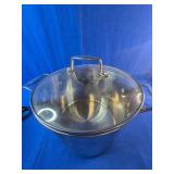 Hamilton Beach Panini Press & Gourmet Sandwich Maker, Stainless Steel Stock Pot with Lid