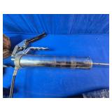 Assorted Tools, Grease Gun, Caulking Gun, Hand Saws Etc.