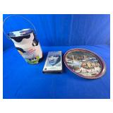 Assorted Collectables Elvis Movie, Serving Tray, Storage Container