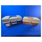 (2) Tackle Boxes with Misc.Tools