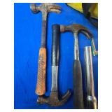 Tool Bag Full of Assorted Tools, Hammers, Level, Bits, Volt Meter, Etc.