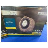 (2) New Patriot Lighting LED Solar Rock Flood Lights