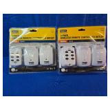 (2) 3 Packs of Wireless Remote Controlled Outlets